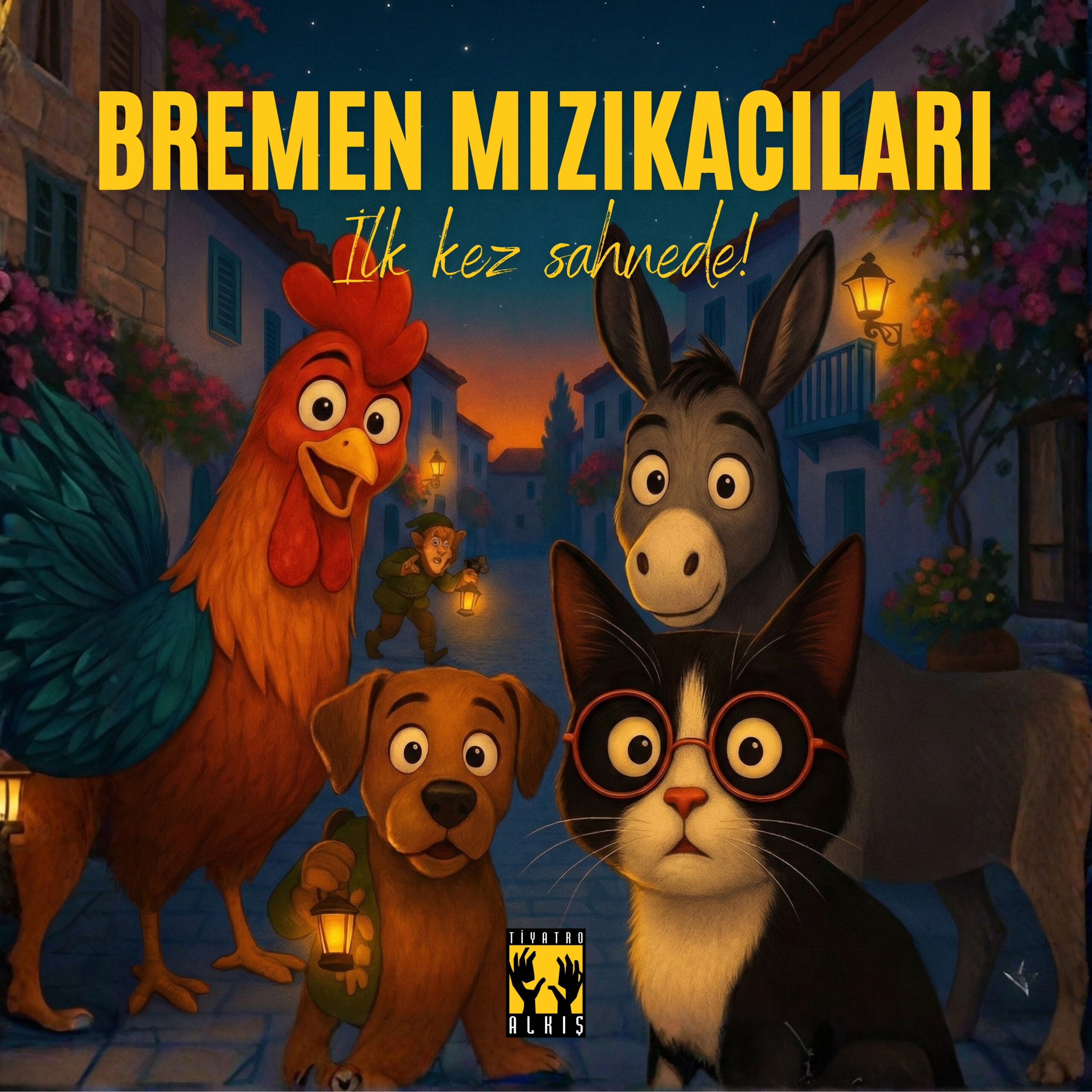 Bremen Mızıkacıları Afişi